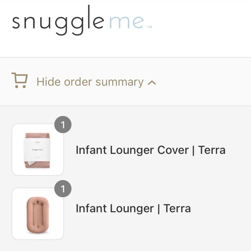 Snuggle Me Organic Infant Lounger Terra